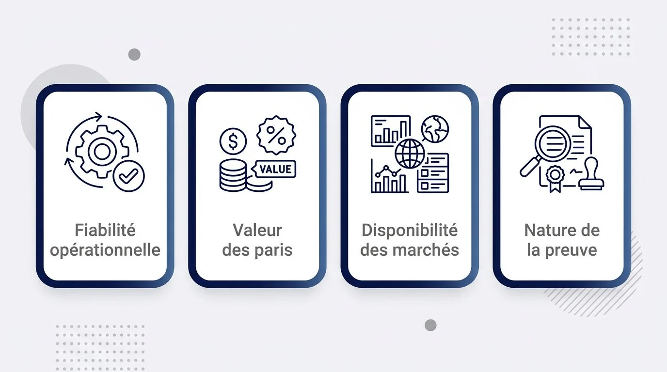 Comment comparer un bookmaker hors ARJEL international